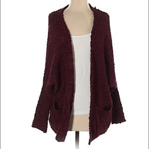 Debut Cardigan (popcorn yarn)